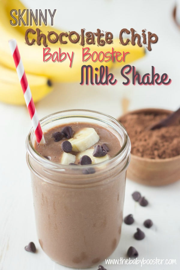 Skinny Chocolate Chip Baby Booster Milk Shake Baby Booster Prenatal