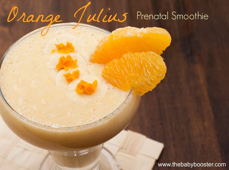 Orange Julius Baby Booster Prenatal Protein Supplements