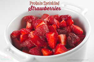 Protein Covered Strawberries,Baby Booster, Booby Booster, Prenatal Protein, Pregnancy, Breastfeeding, Lactation Supplement
