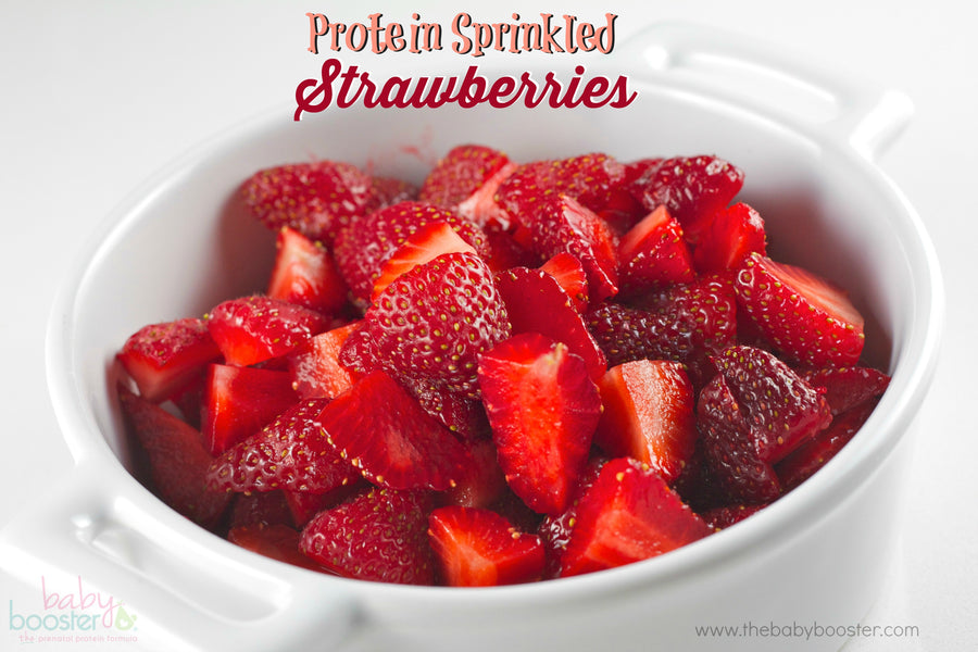 Protein Covered Strawberries